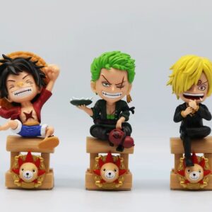 FIGURA ONE PIECE 3PCS PVC HARD TOY SIZE 15CM