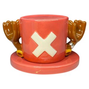 TAZA 3D CERÁMICA ONE PIECE - CHOPPER CON CAJA