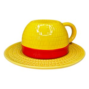 TAZA 3D CERÁMICA ONE PIECE - LUFFY CON CAJA