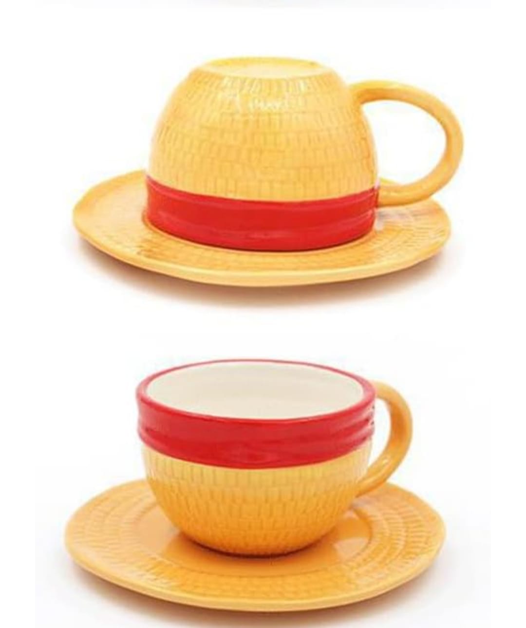 TAZA 3D CERÁMICA ONE PIECE - LUFFY CON CAJA