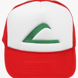 GORRA BORDADA POKEMON ASH