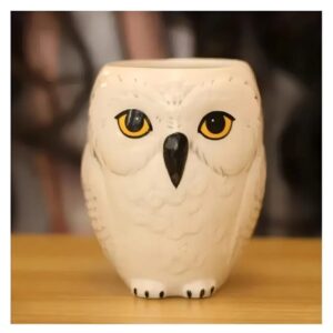 TAZA 3D CERÁMICA HARRY POTTER - BUHO CON CAJA