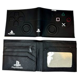 BILLETERA PLAYSTATION NEGRA