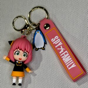 LLAVEROS GOMA SPY FAMILY #02 7CM-1PC PVC KEY CHAIN TOY-ASSORTED