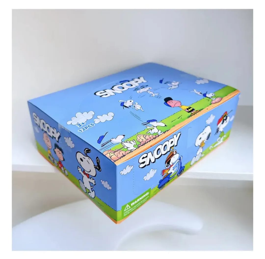 HUEVOS SORPRESA COLECCIONABLES SNOOPY 12 PCS