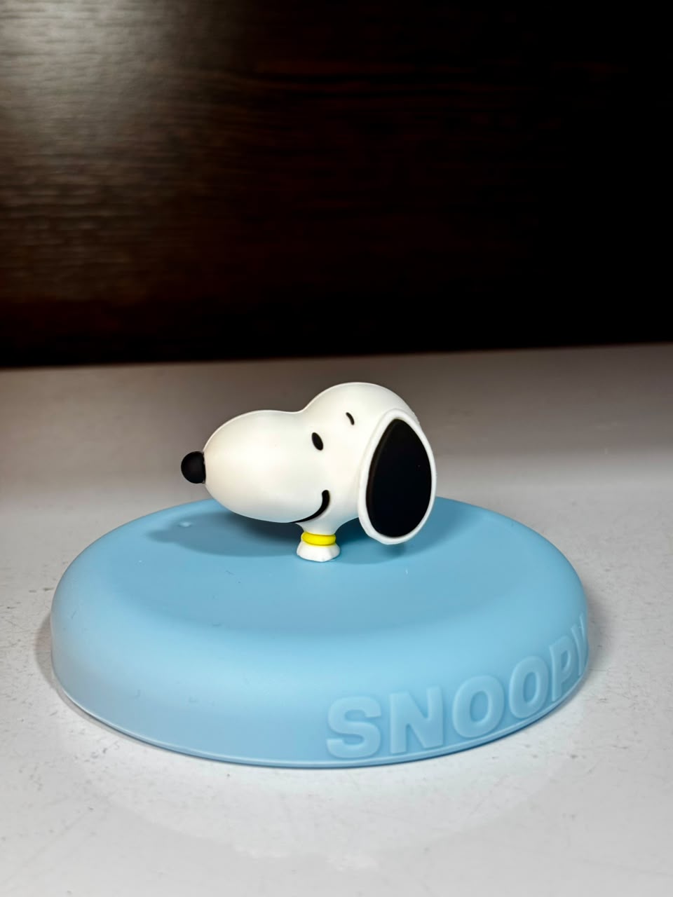 TAZA CERÁMICA SNOOPY #05 CON TAPA DE SILICONA EN CAJA