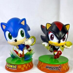 FIGURA SONIC THE HEDGEHOG Y SHADOW SIZE 11.5CM CON CAJA