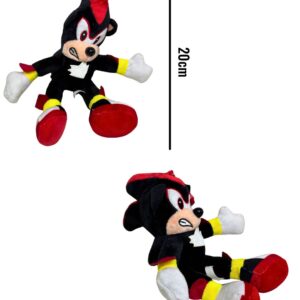 PELUCHE SONIC LLAVERO SHADOW 20 CM