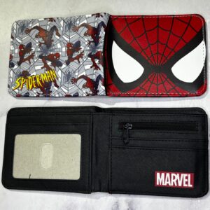 BILLETERA SPIDERMAN BLACK SUIT CUERO SINTETICO