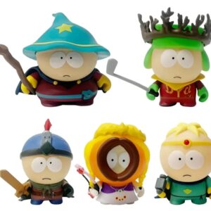 GASHAPONES SOUTH PARK 5PCS PVC HARD TOY WITH BASE OPP PACKING SIZE 5.5-7CM