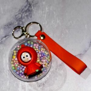 LLAVERO BURBUJA DE PLASTICO SOUTH PARK KENNY #01