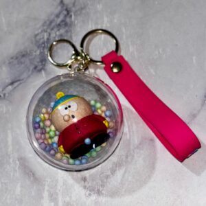 LLAVERO BURBUJA DE PLASTICO SOUTH PARK-KYLE KENNY CARTMAN #02