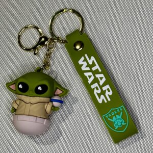 LLAVERO GOMA STAR WARS YODA #02