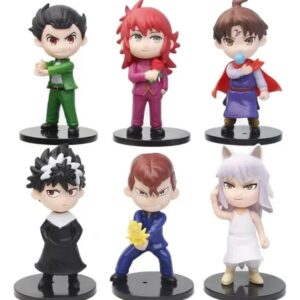 GASHAPONES YU YU HAKUSHO 6 PCS 10CM